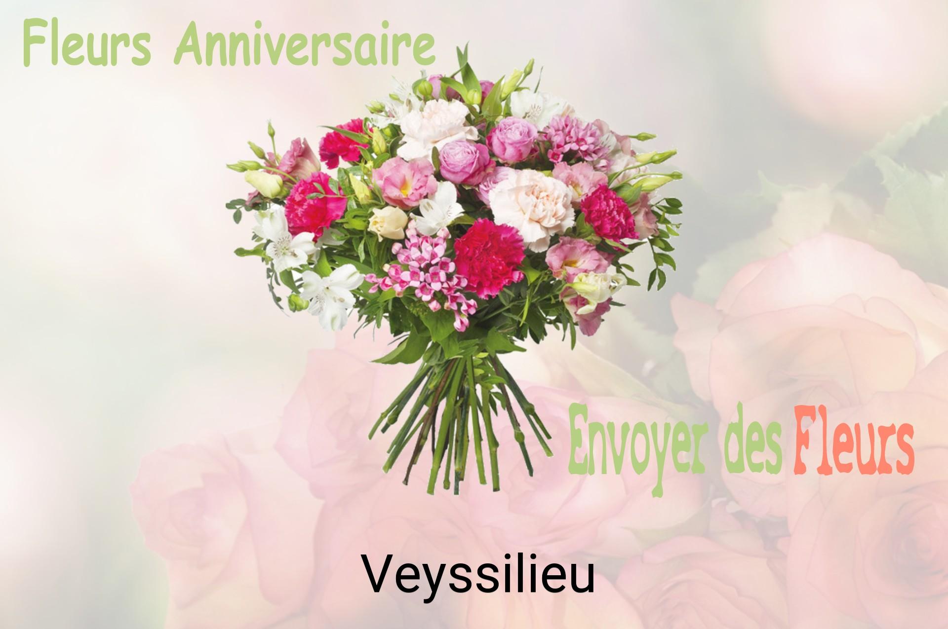 Bouquet de fleurs d’anniversaire livré à Veyssilieu